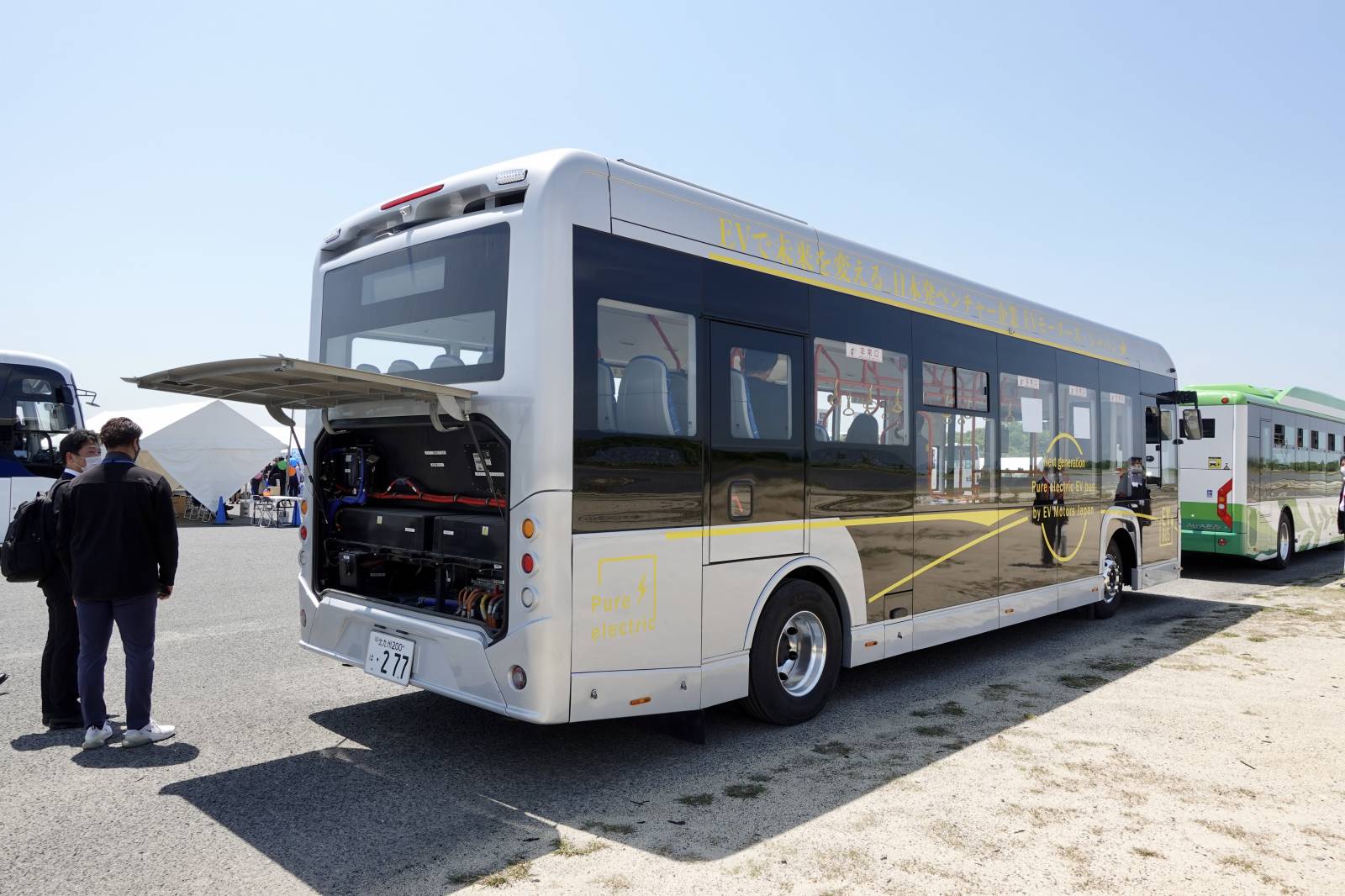 EVモーターズ・ジャパン「F8 Series2-City Bus」（photo=福田 雅敏）