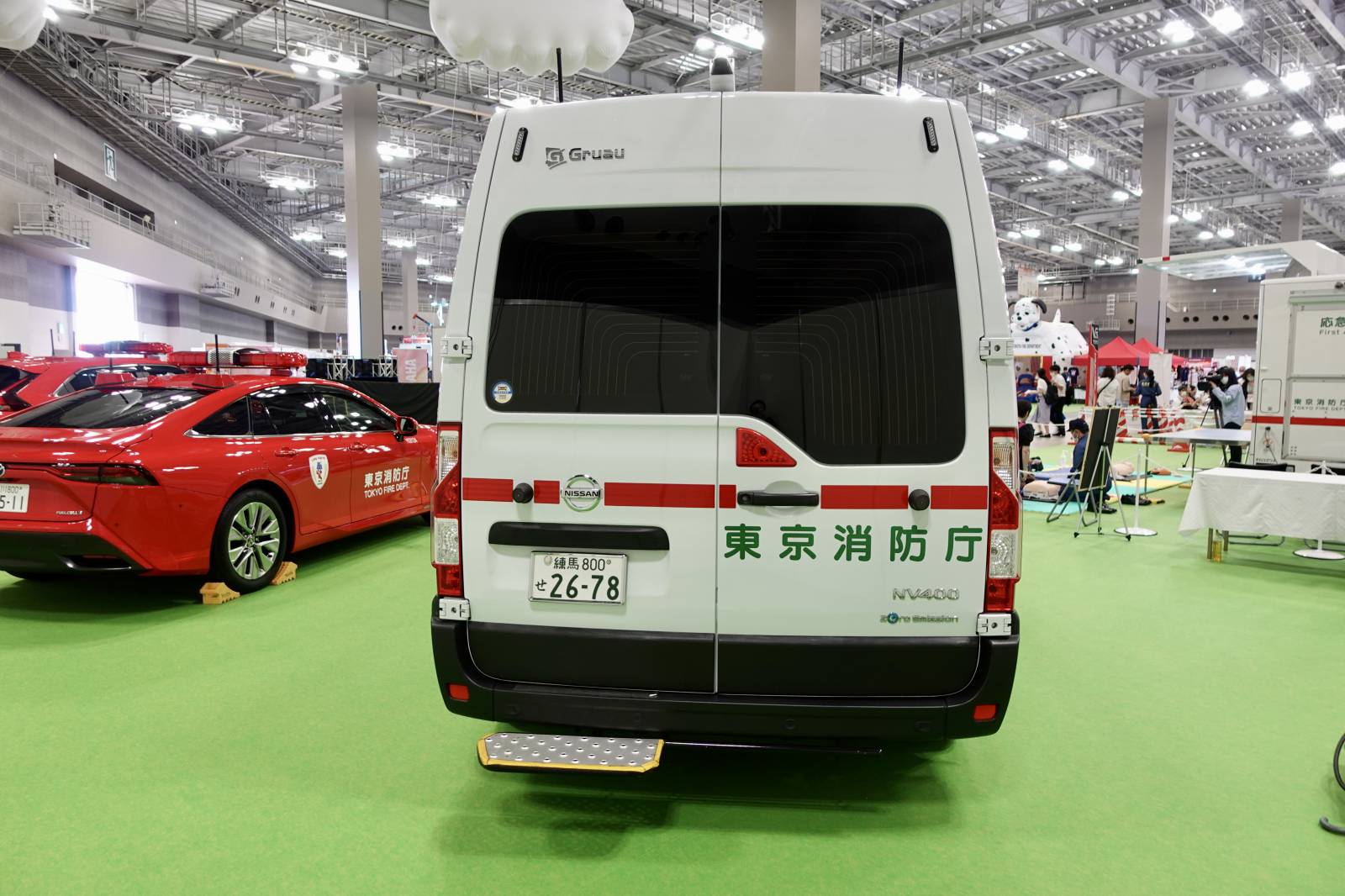日産NV400の救急車（photo=福田 雅敏）