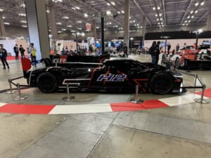 ジャパンモビリティショー2023に展示していた「GR H2 Racing Concept」