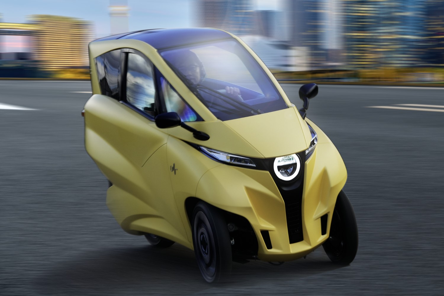 ジャイロセンサーで姿勢を制御する三輪超小型EV「リーン3」を開発中のリーンモビリティ 台湾の企業連合から28億円の資金調達を発表