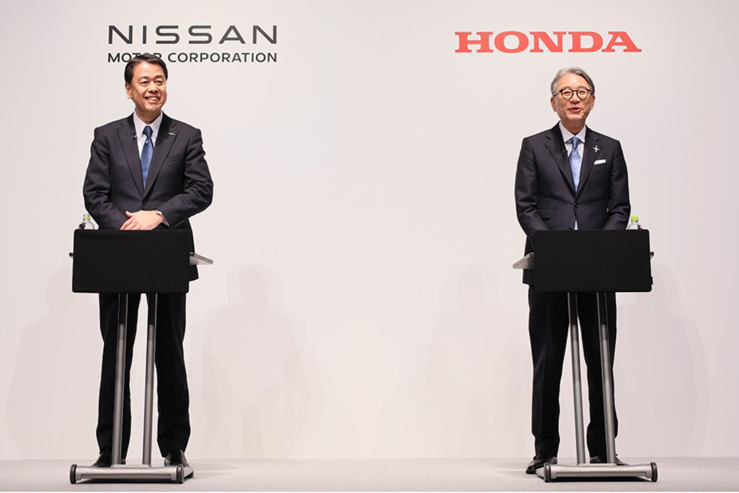 日産とホンダの協業検討の発表会