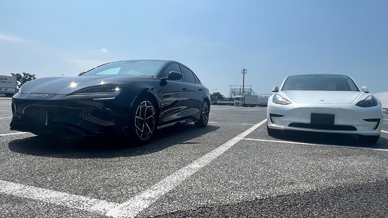 BYDシールとテスラ・モデル3