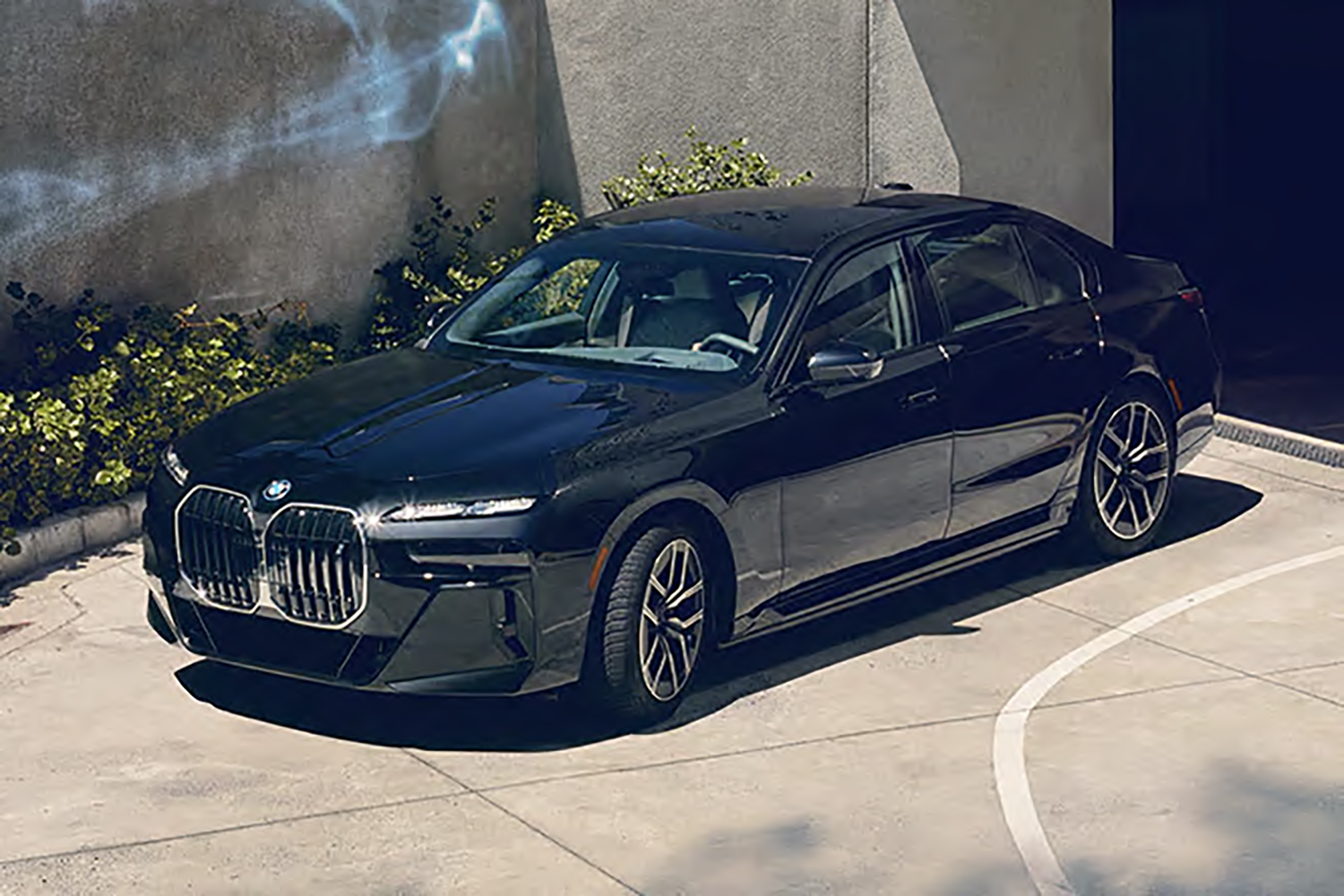 BMW i7 eDrive50のフロントスタイリング