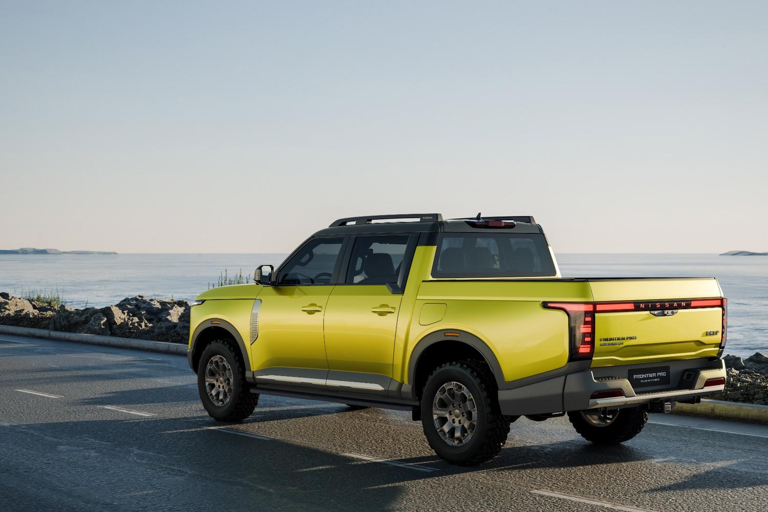 日産「Frontier Pro」のリヤスタイル