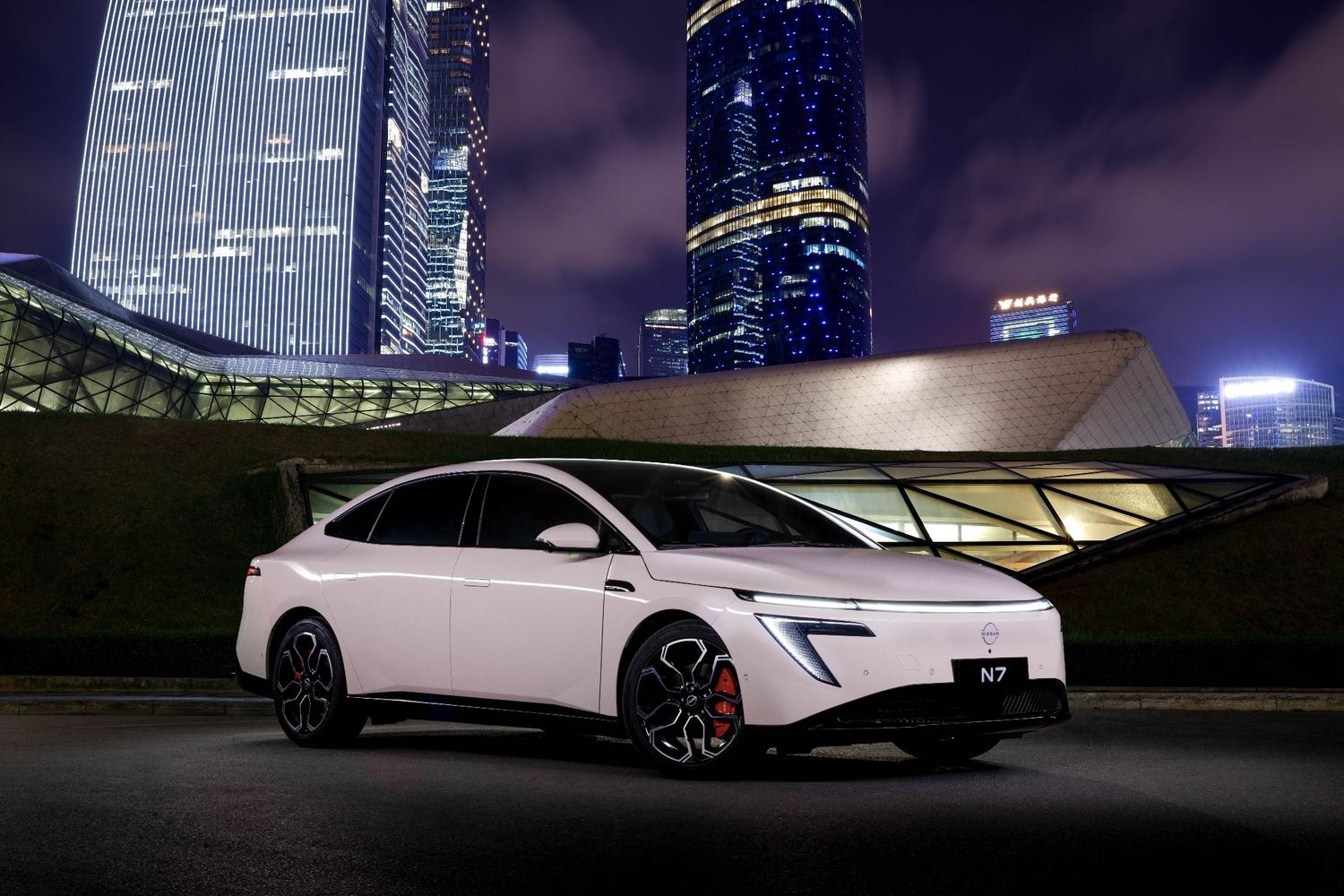 日産「N7」のフロントスタイル