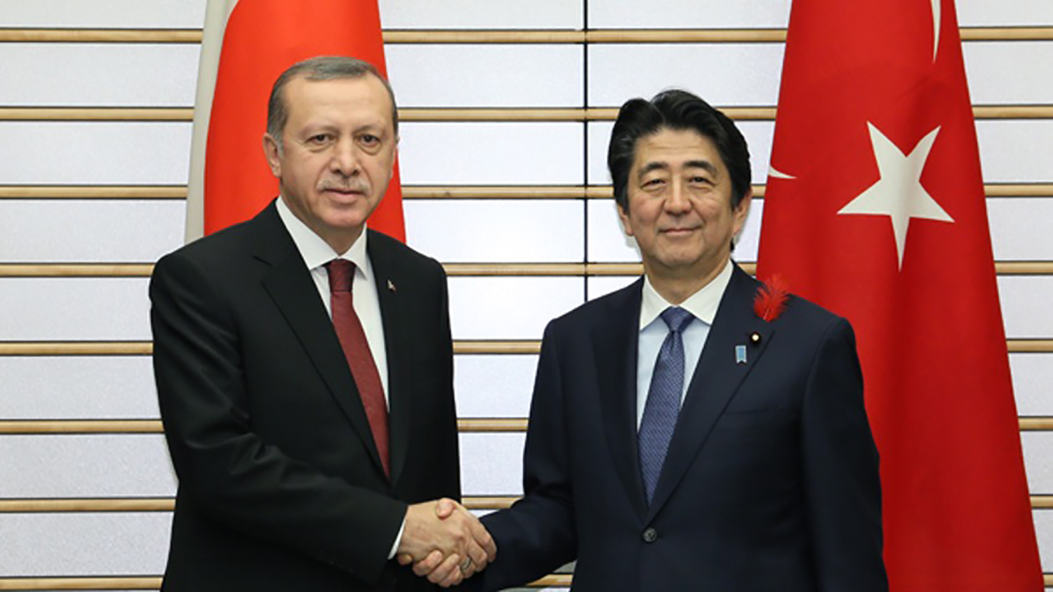 エルドアン大統領と安倍総理大臣