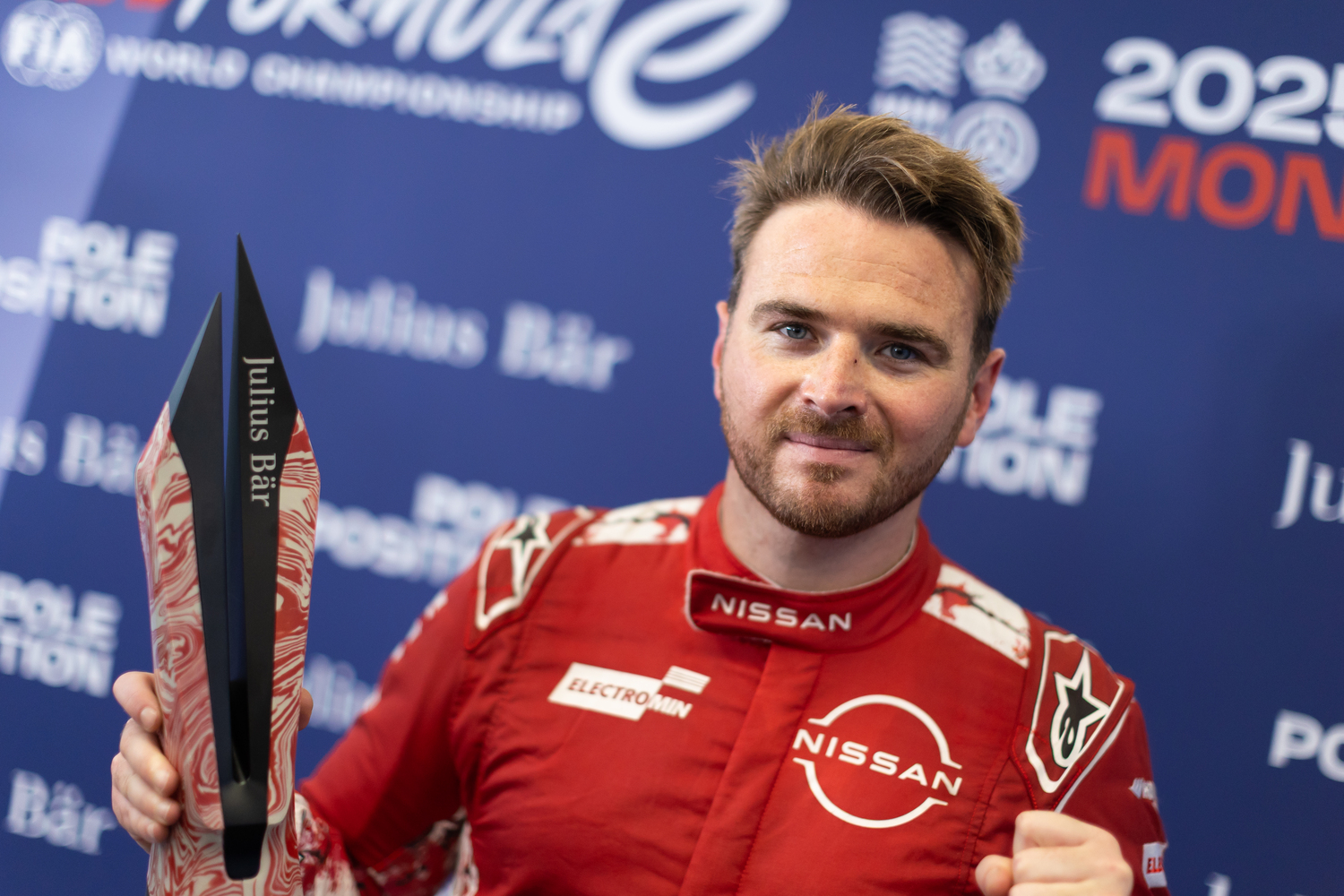 フォーミュラEシーズン11　第7戦終了時点で2位に48ポイント差をつけ首位独走中のオリバー・ローランド（日産）