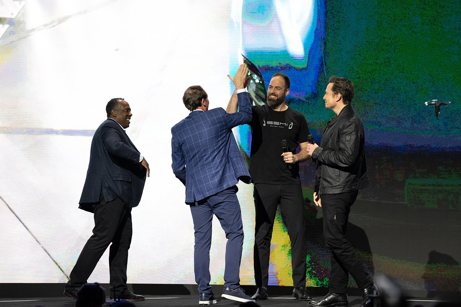 イベント時のイーロン・マスク氏