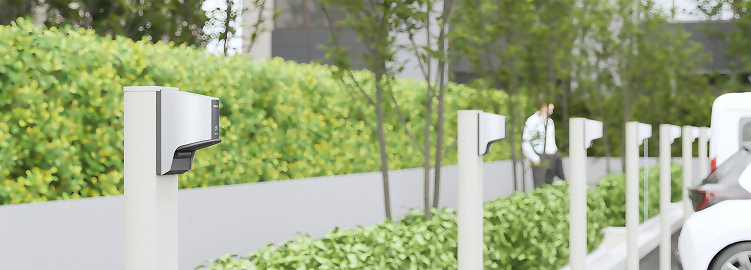 マンションの充電器のイメージ