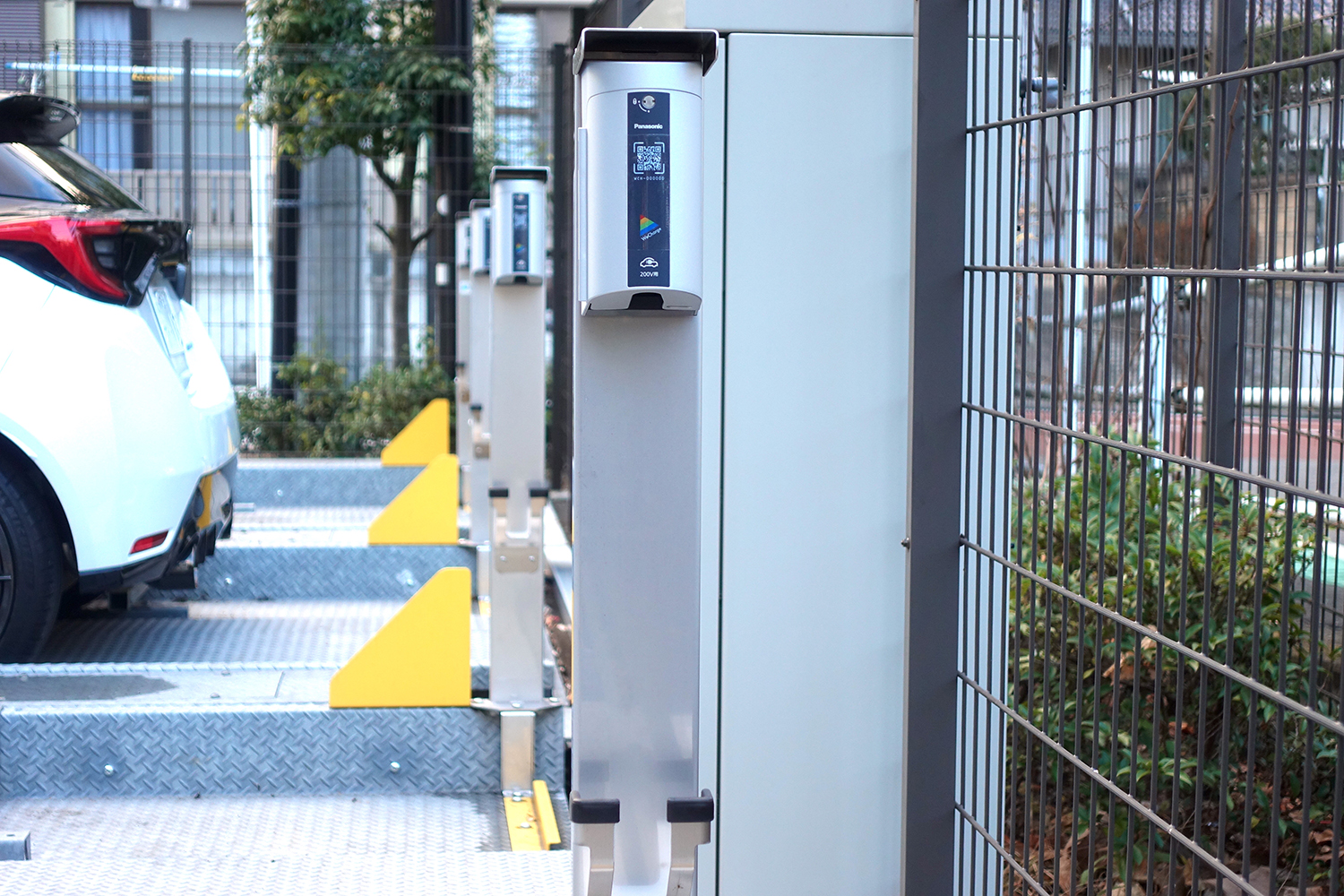 マンションの充電器のイメージ