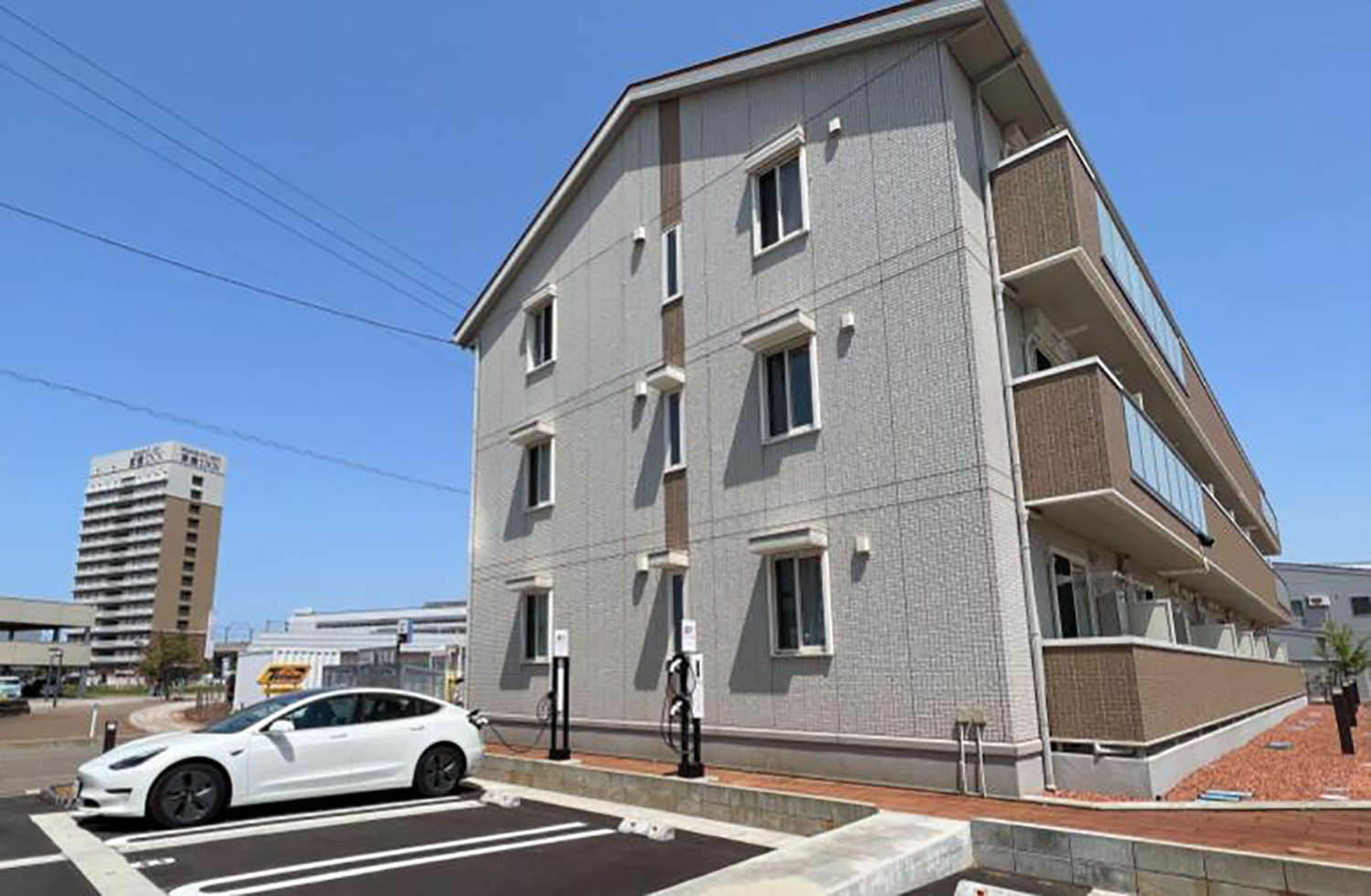 マンションの充電器のイメージ