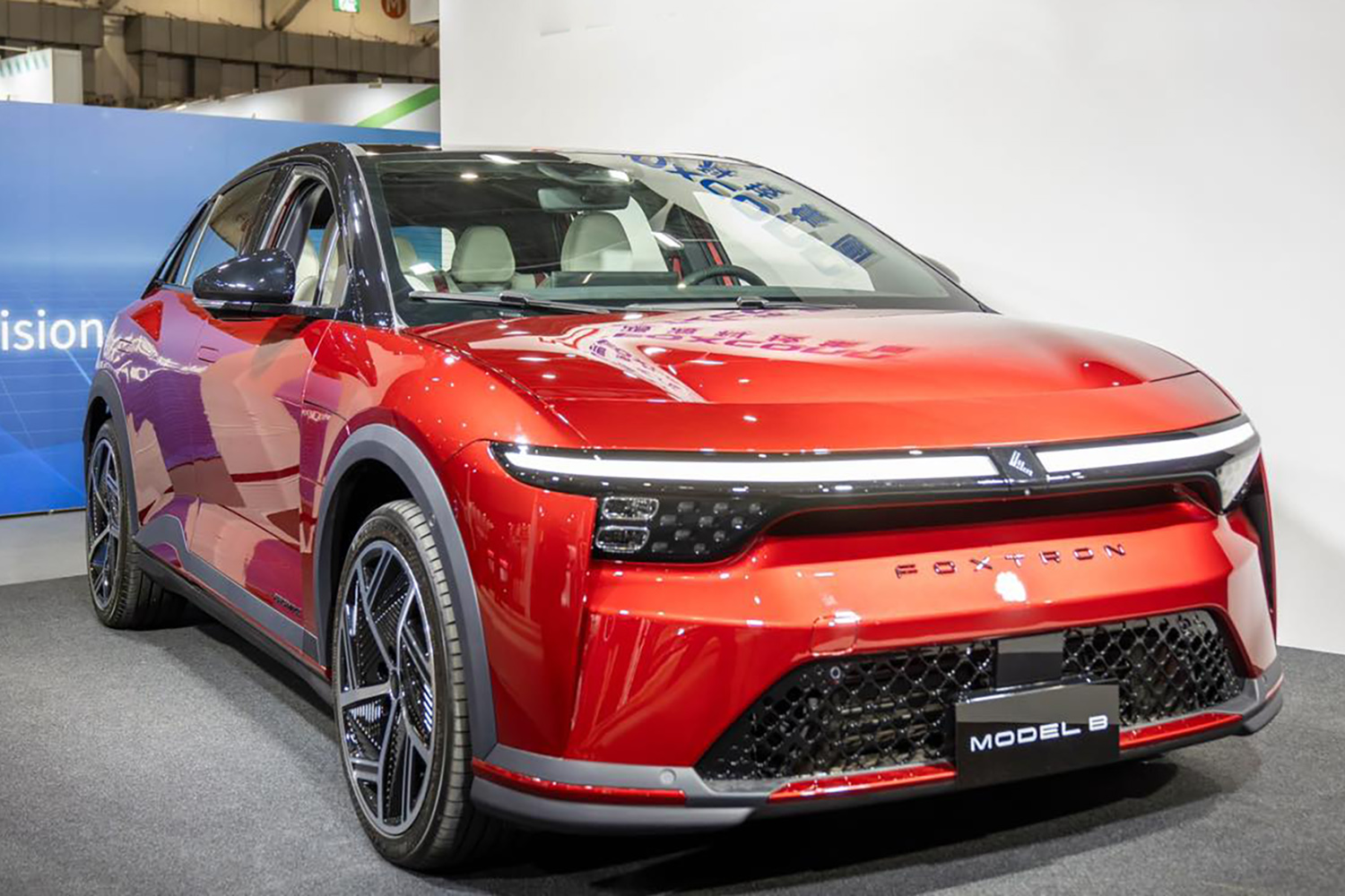 ホンハイ・モデルBのフロントスタイリング