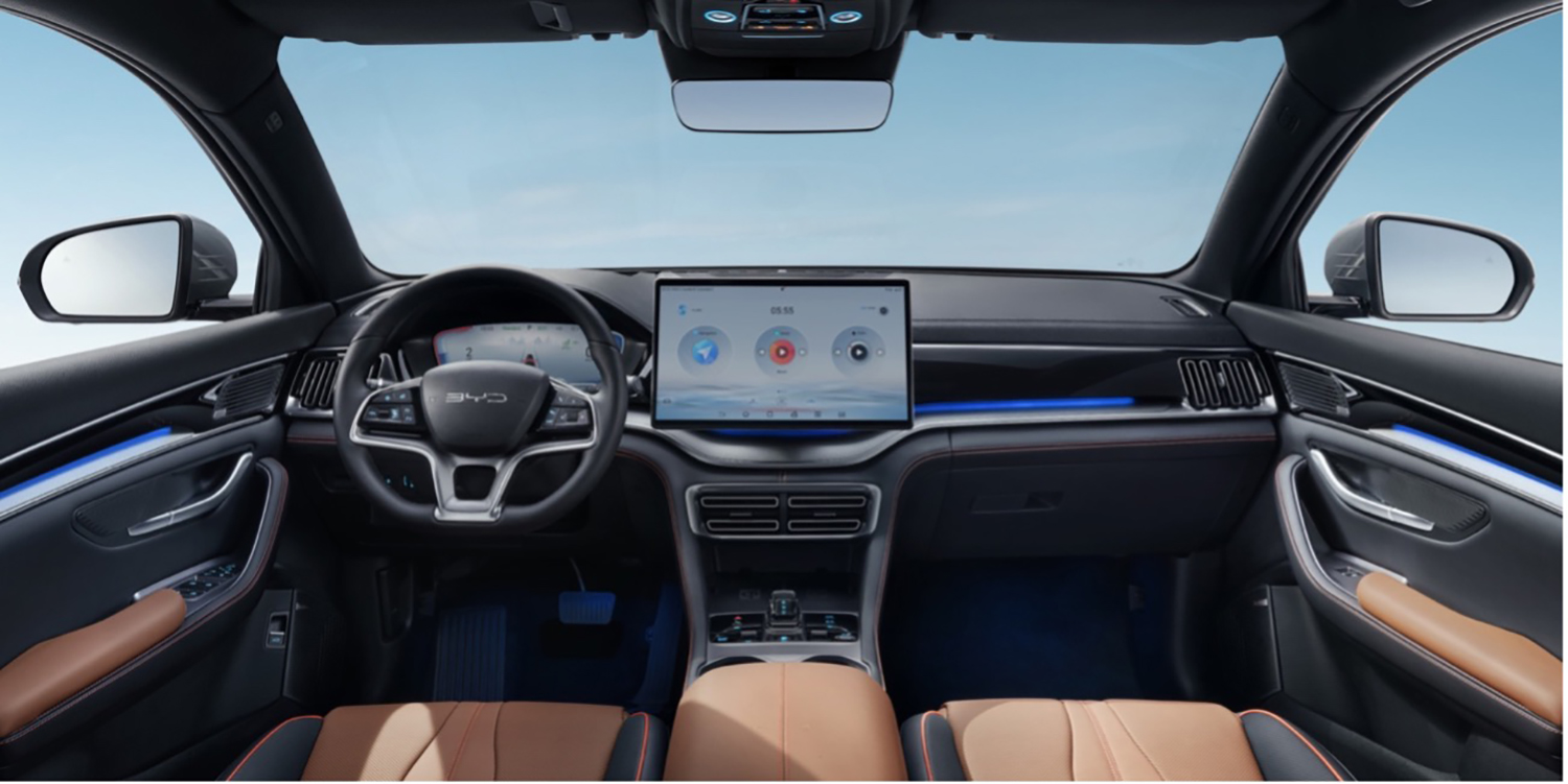 BYD シーライオン6の車内
