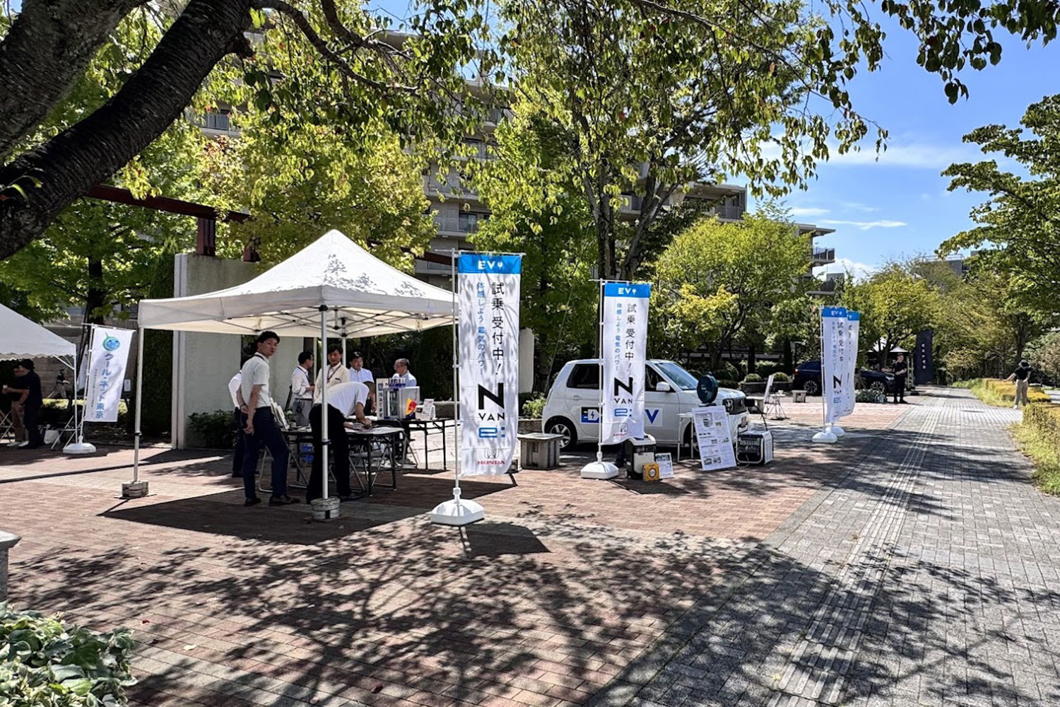 ホンダのEV展示