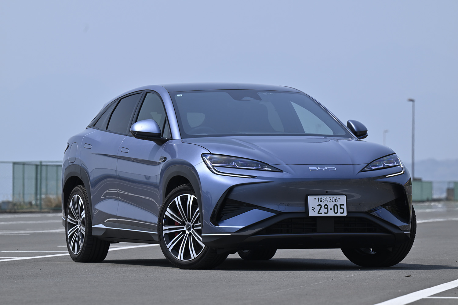 BYDシーライオン7のフロントスタイリング