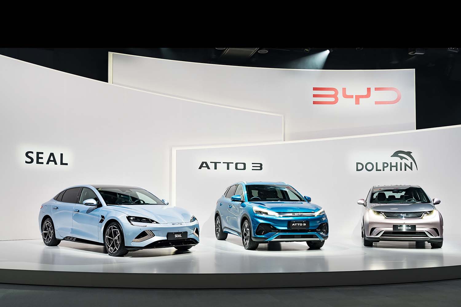 BYDのクルマたち