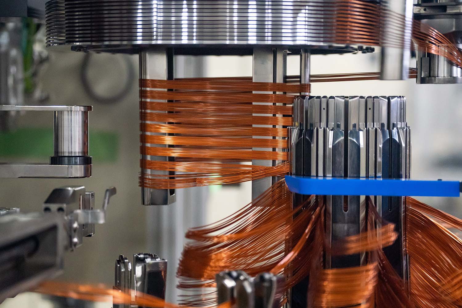 モーターの生産工程