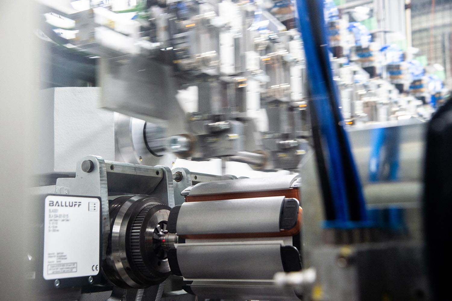 モーターの生産工程