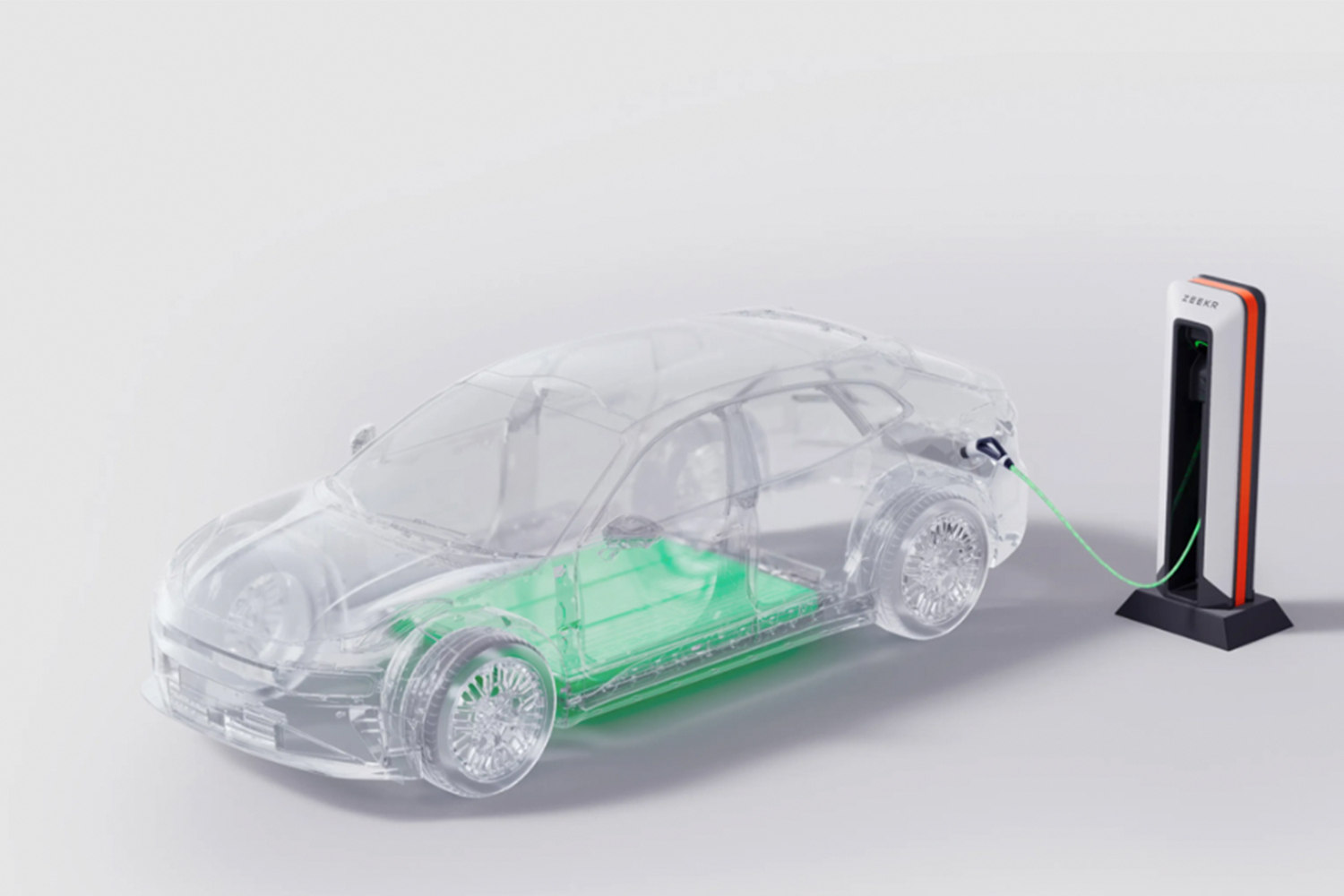 Zeekr 001の充電イメージ