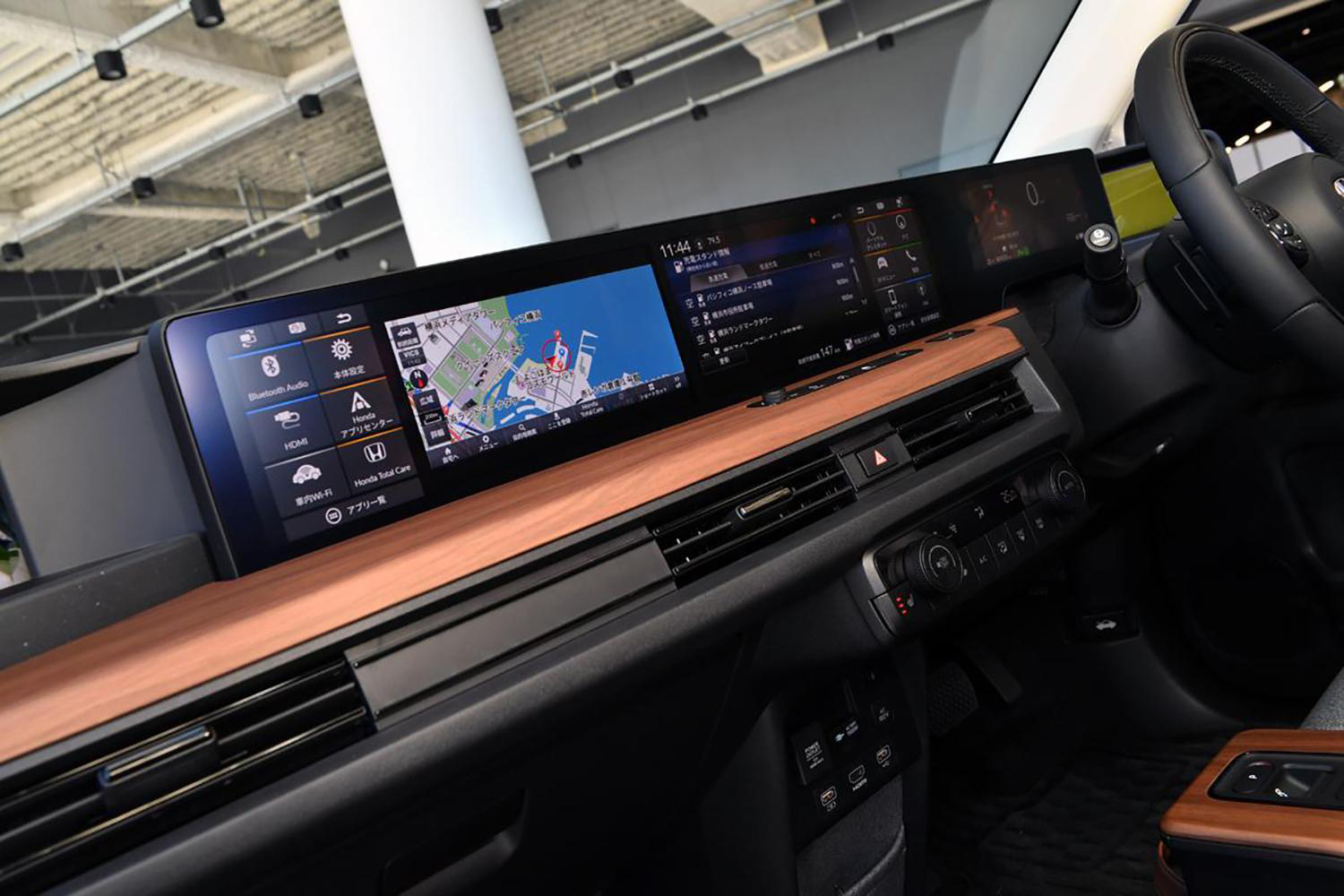 ホンダ Honda eのインパネ