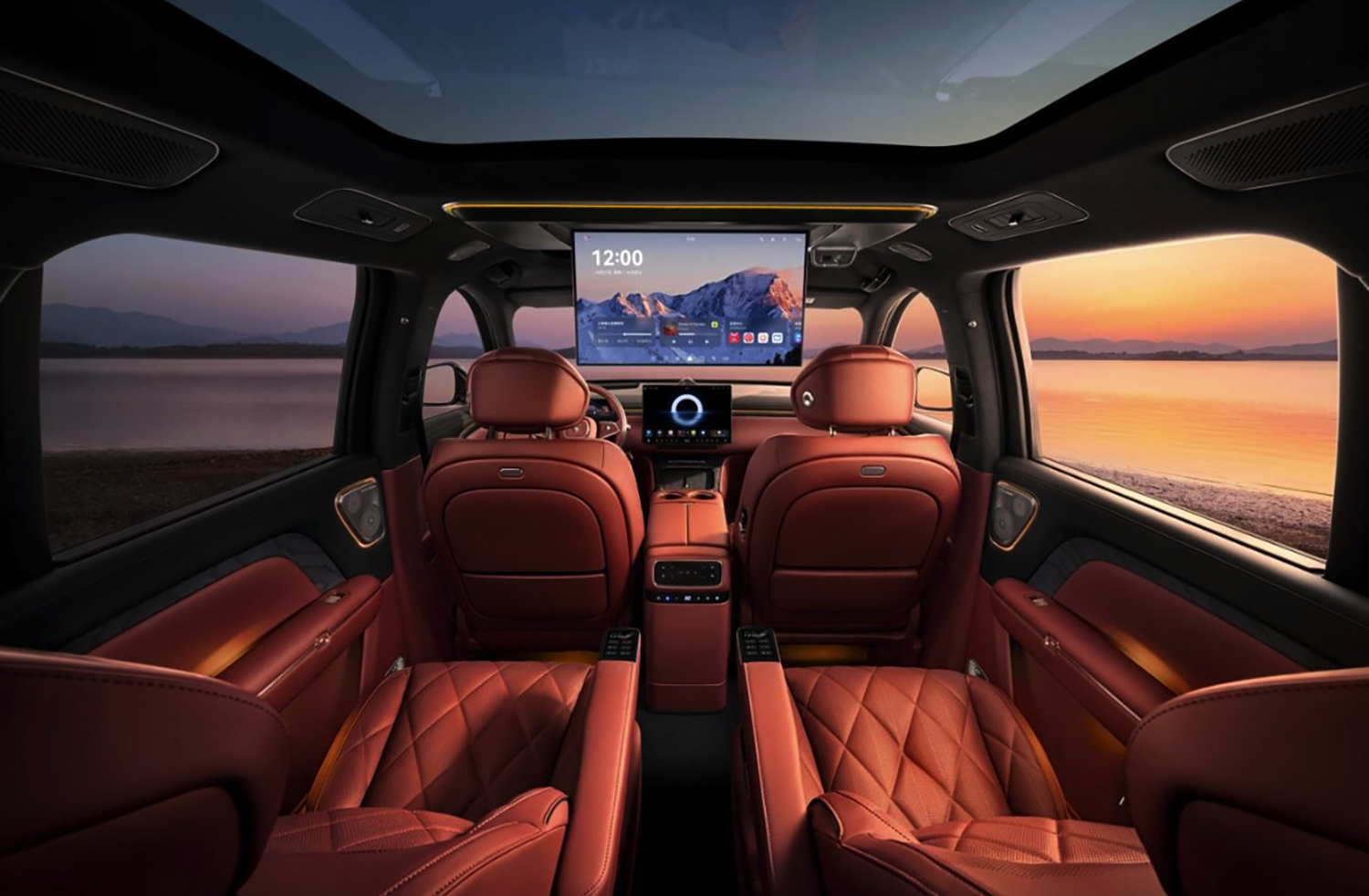 Voyah Taishanの車内