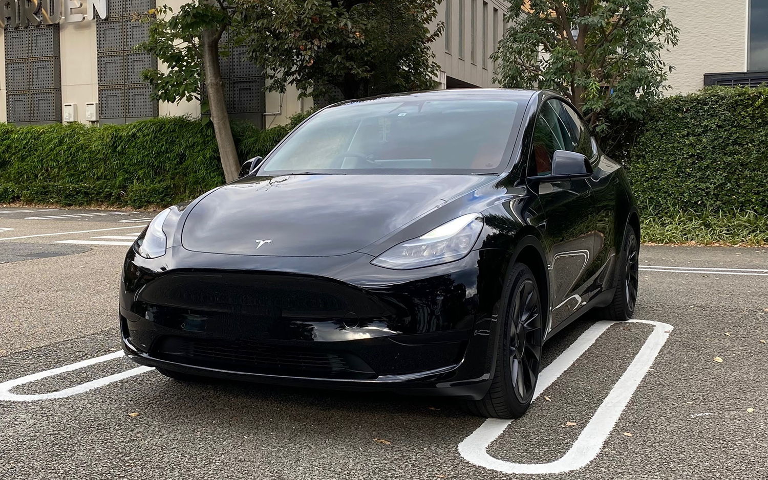 筆者の元愛車のテスラ・モデルY