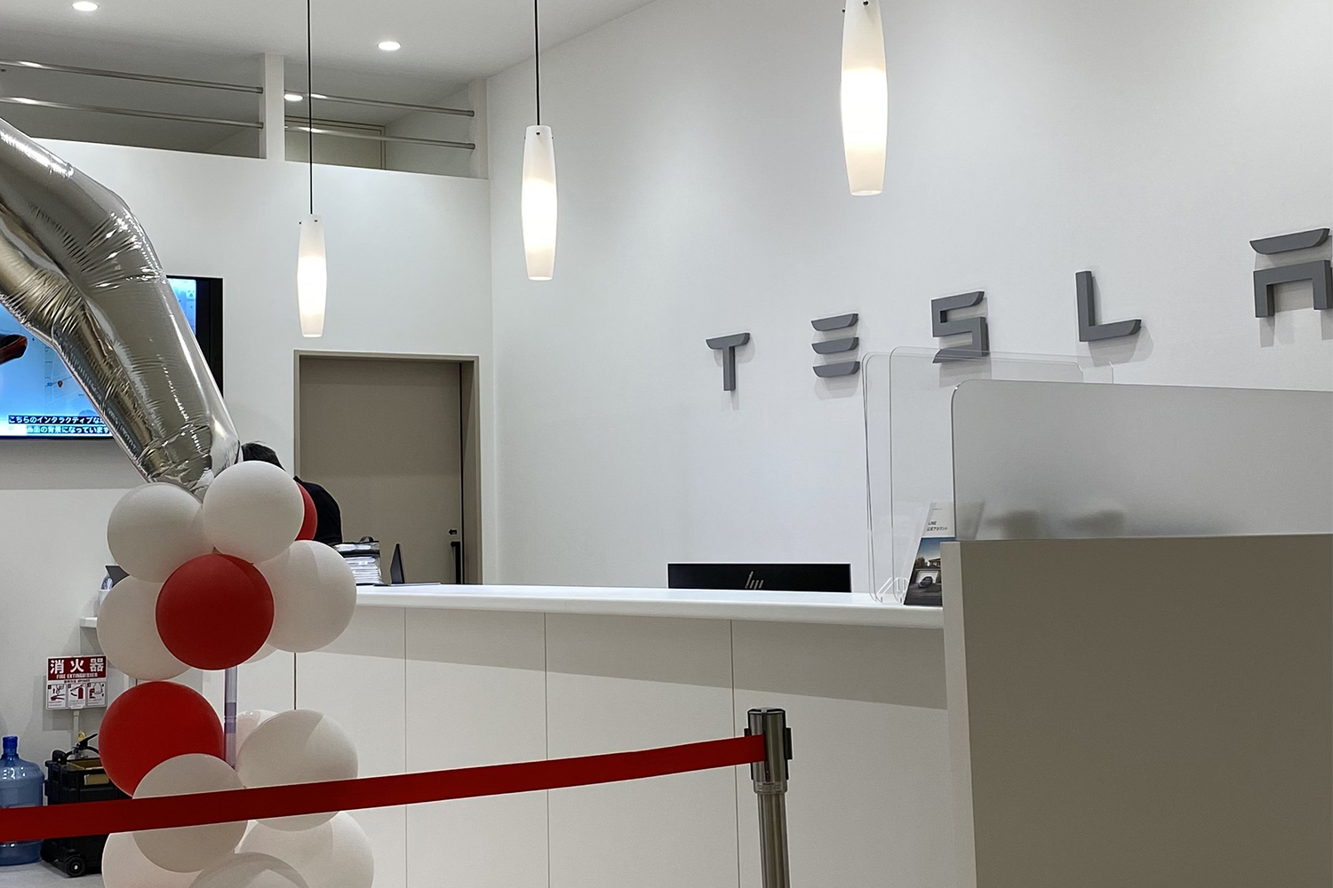 テスラのショールーム