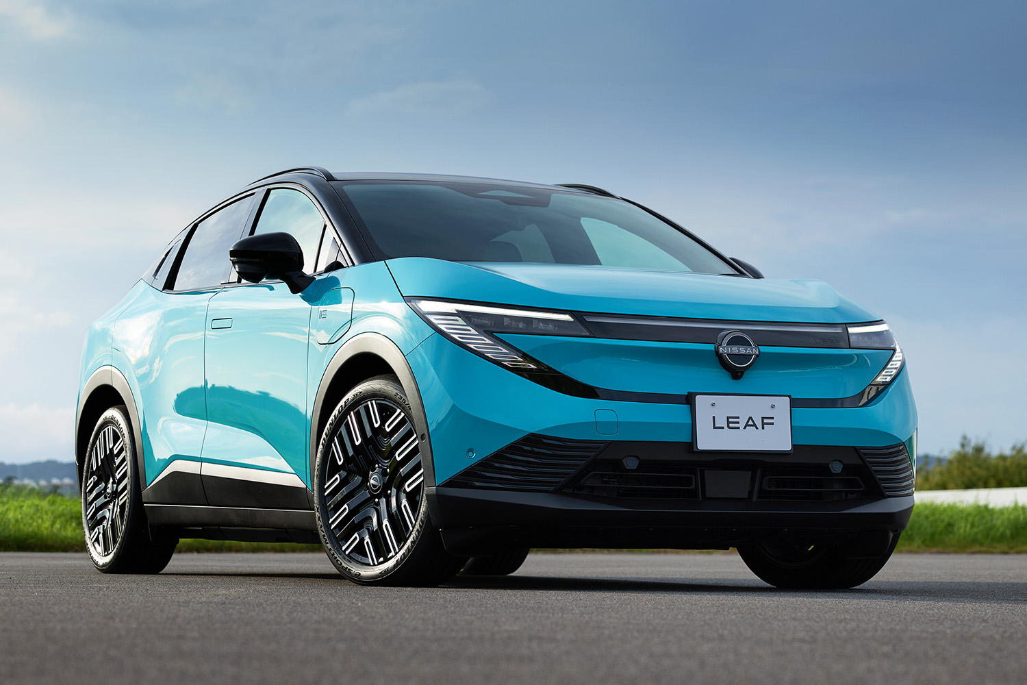 日産リーフのフロントスタイリング