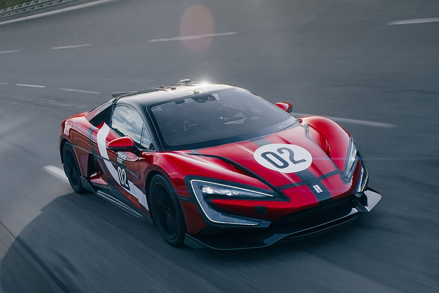 ヤンワンU9エクストリームの走行シーン