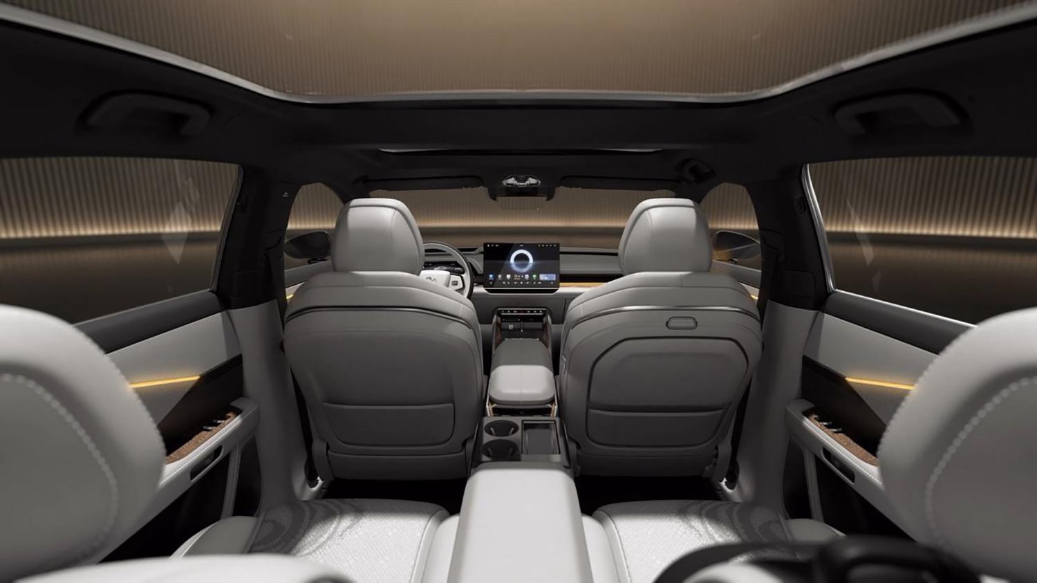 トヨタbZ7のリヤシート