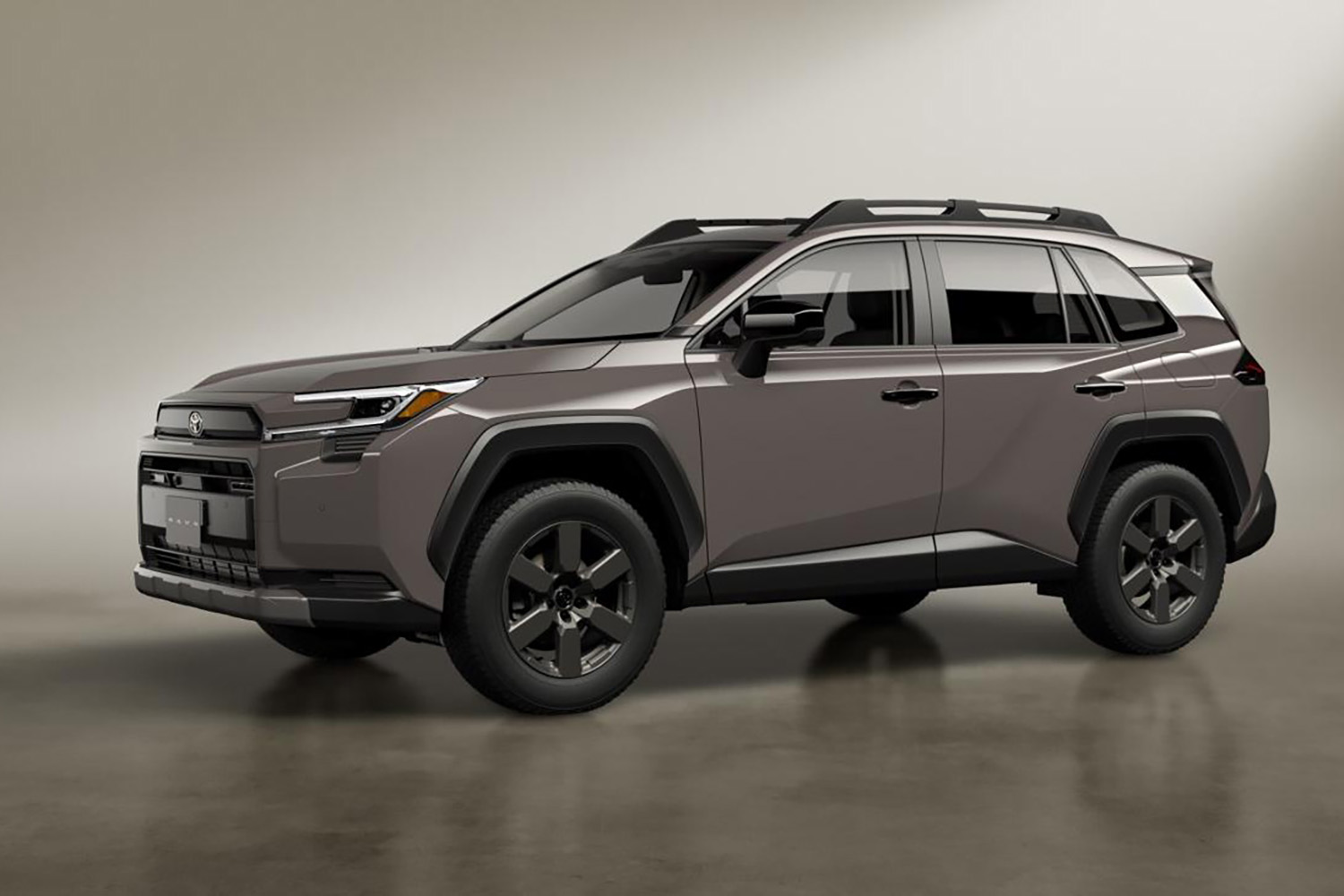 新型トヨタRAV4のフロントスタイリング