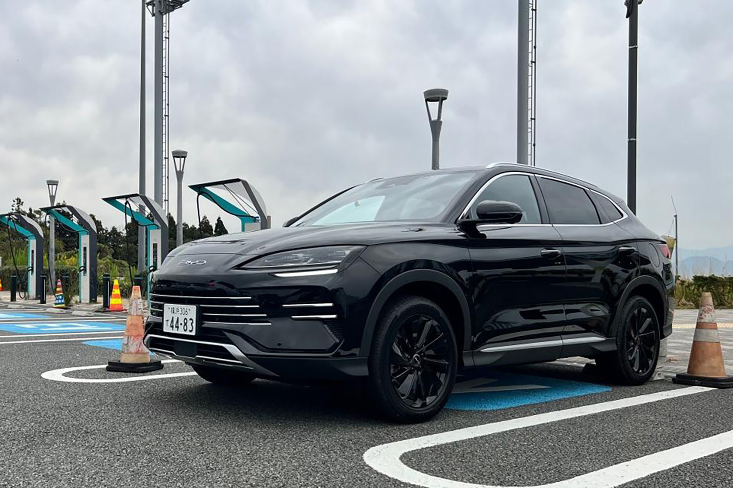 BYDシーライオン6のフロントスタイリング