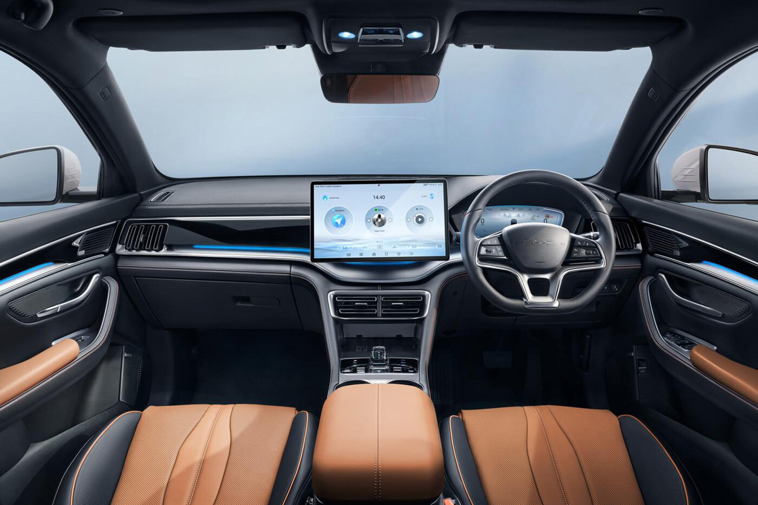 BYDシーライオン6のインテリア