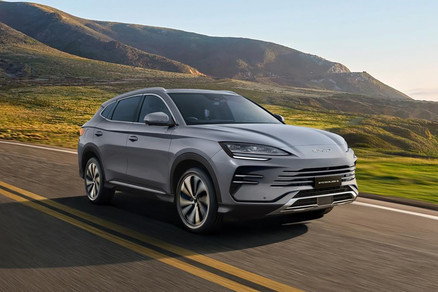 BYDシーライオン6のフロントスタイリング