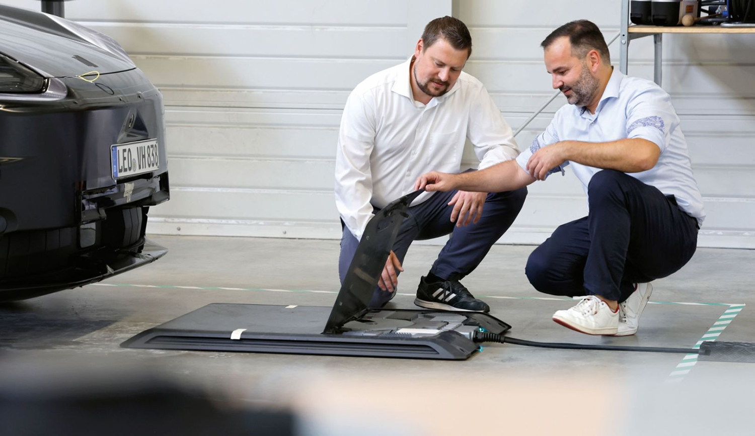 非接触式充電のイメージ