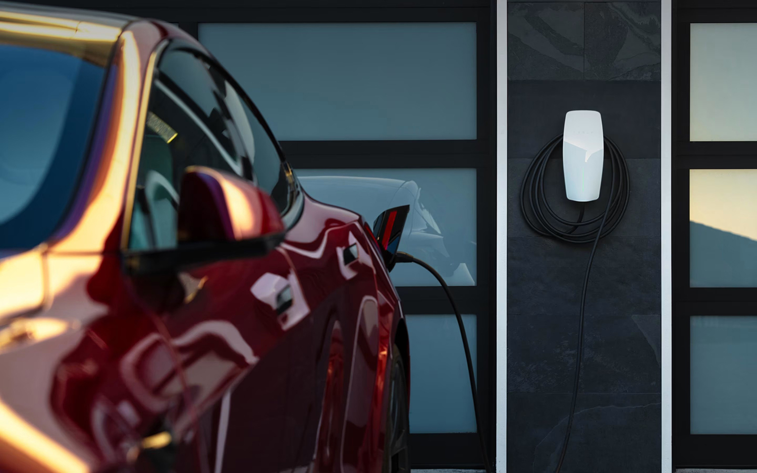 テスラの充電イメージ