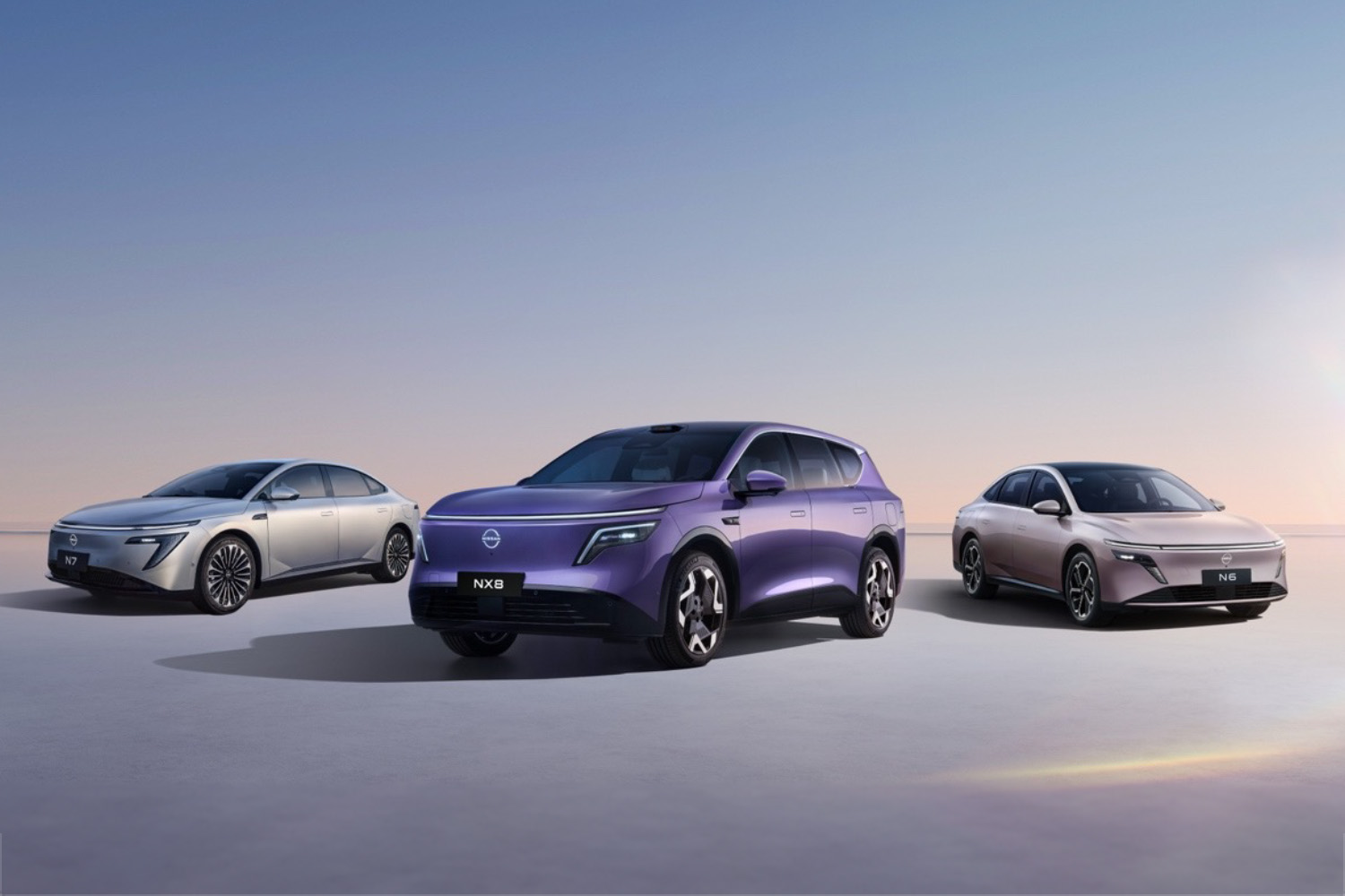 左からN7、NX8、N6