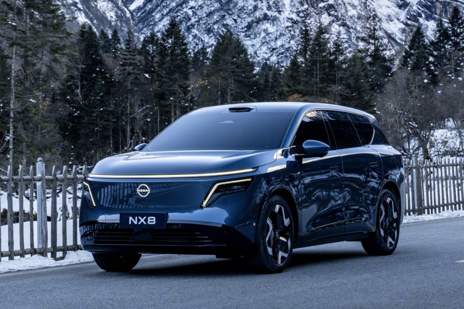 日産NX8のフロントスタイリング