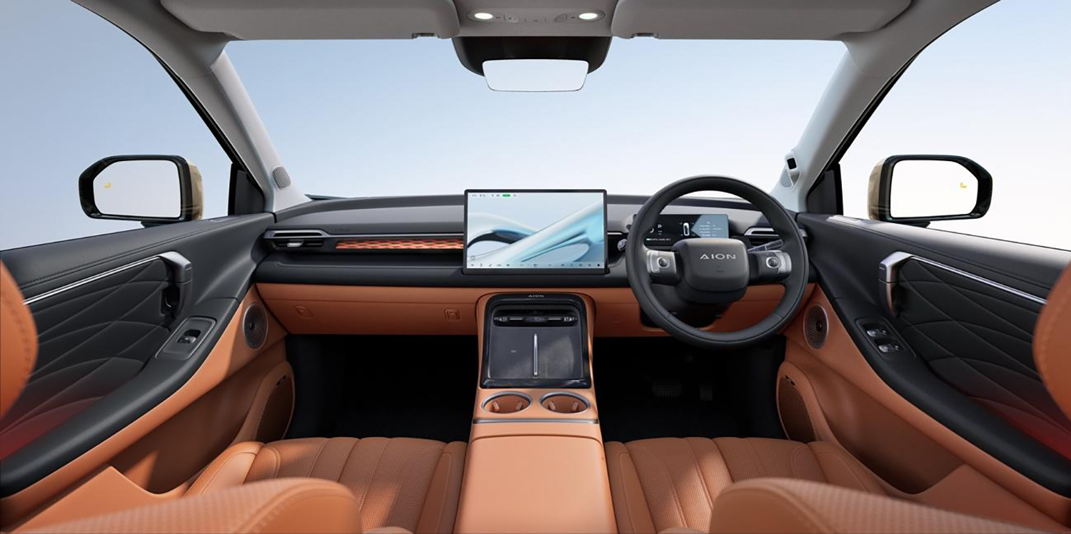 Aion Vのインテリア