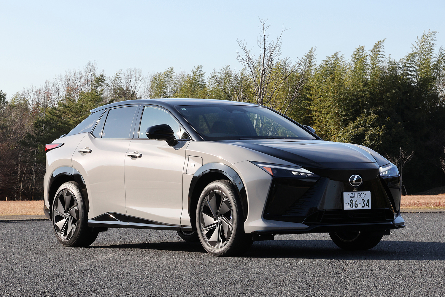 レクサスRZのフロントスタイリング