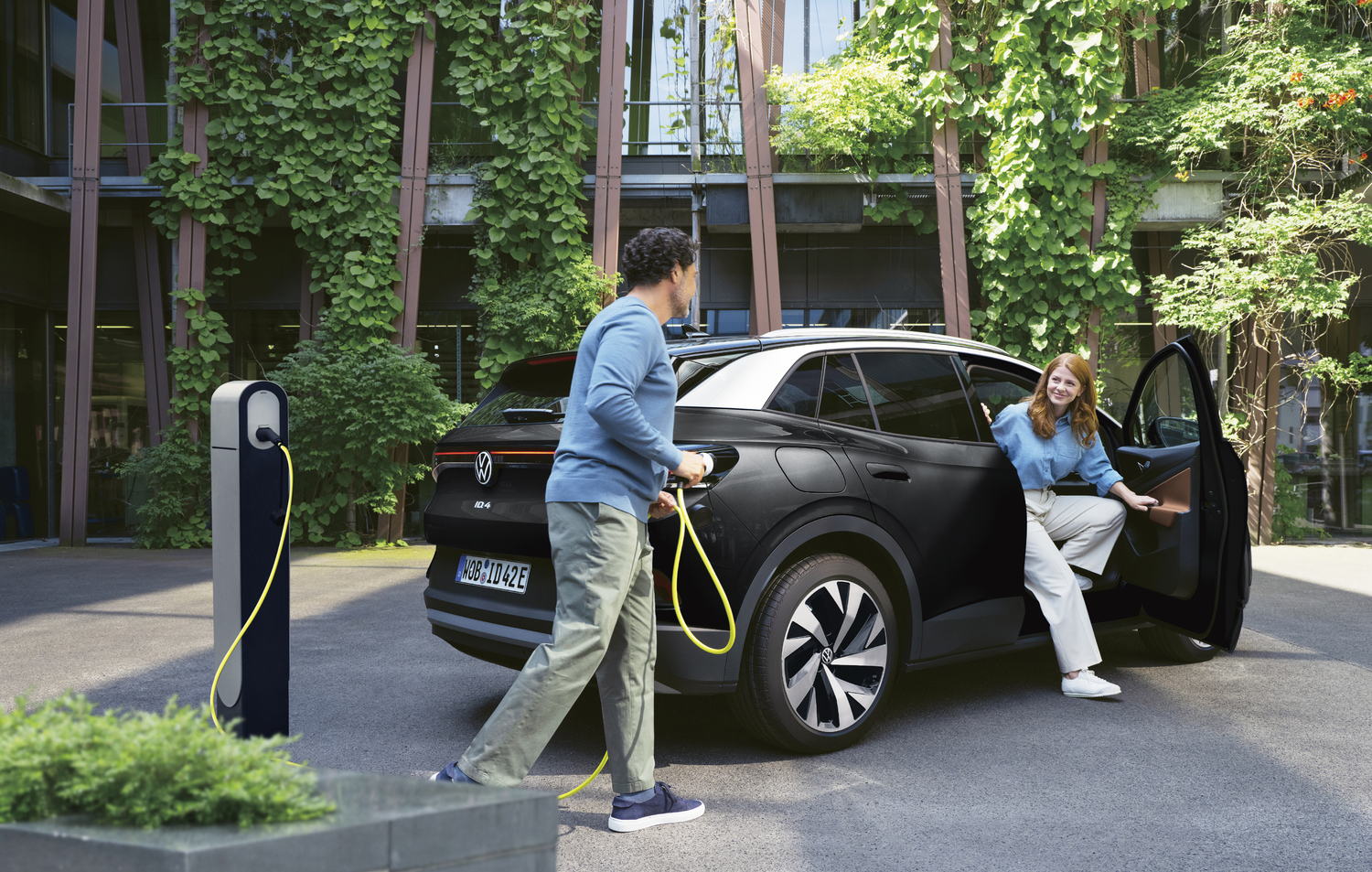 フォルクスワーゲンID.4の充電イメージ