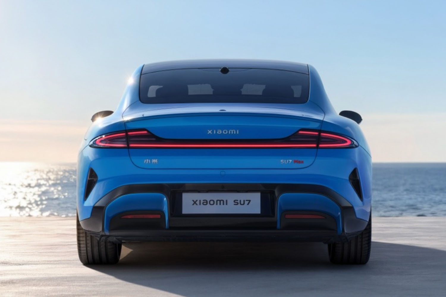 シャオミSu7のリヤスタイリング