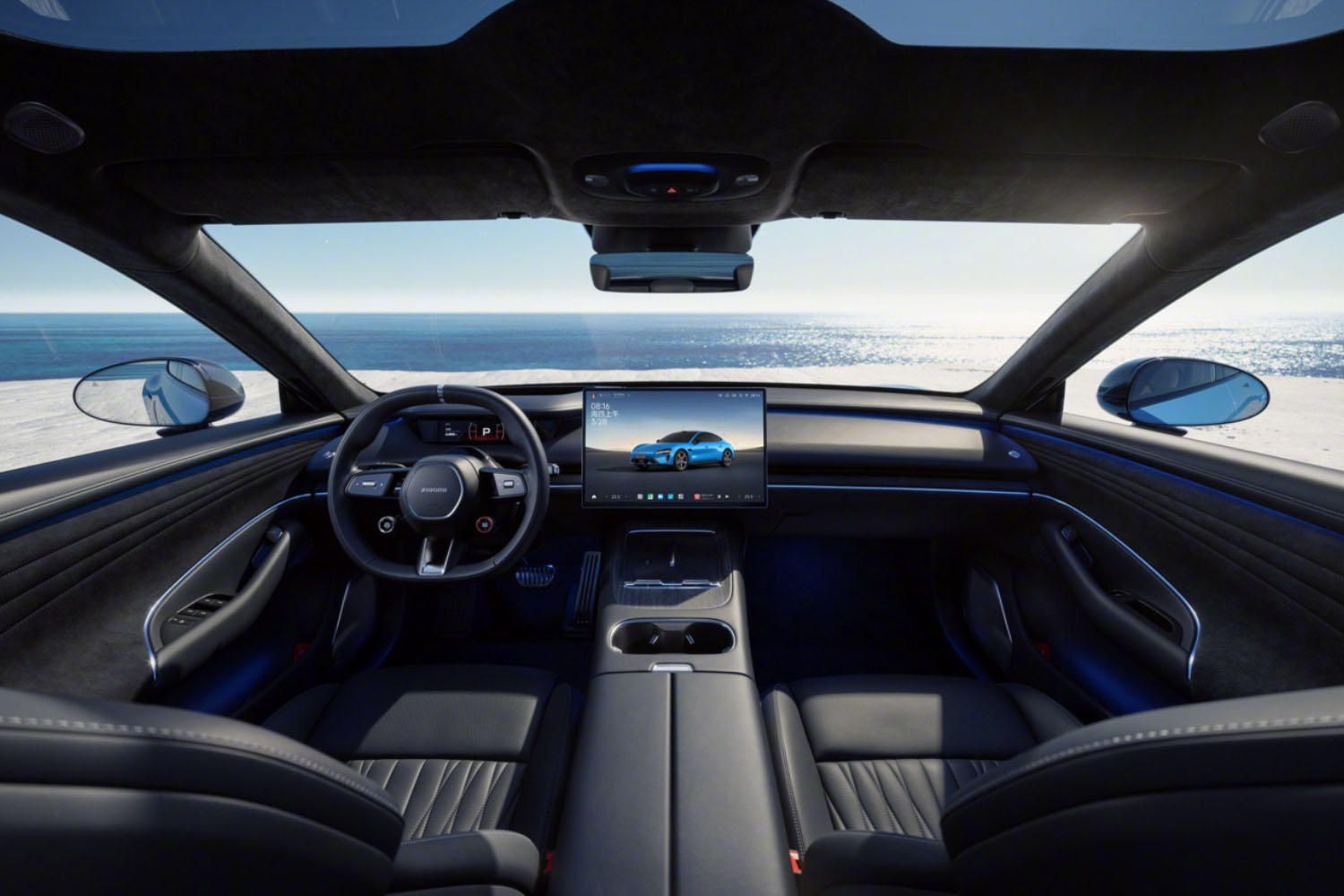 シャオミSu7のインテリア