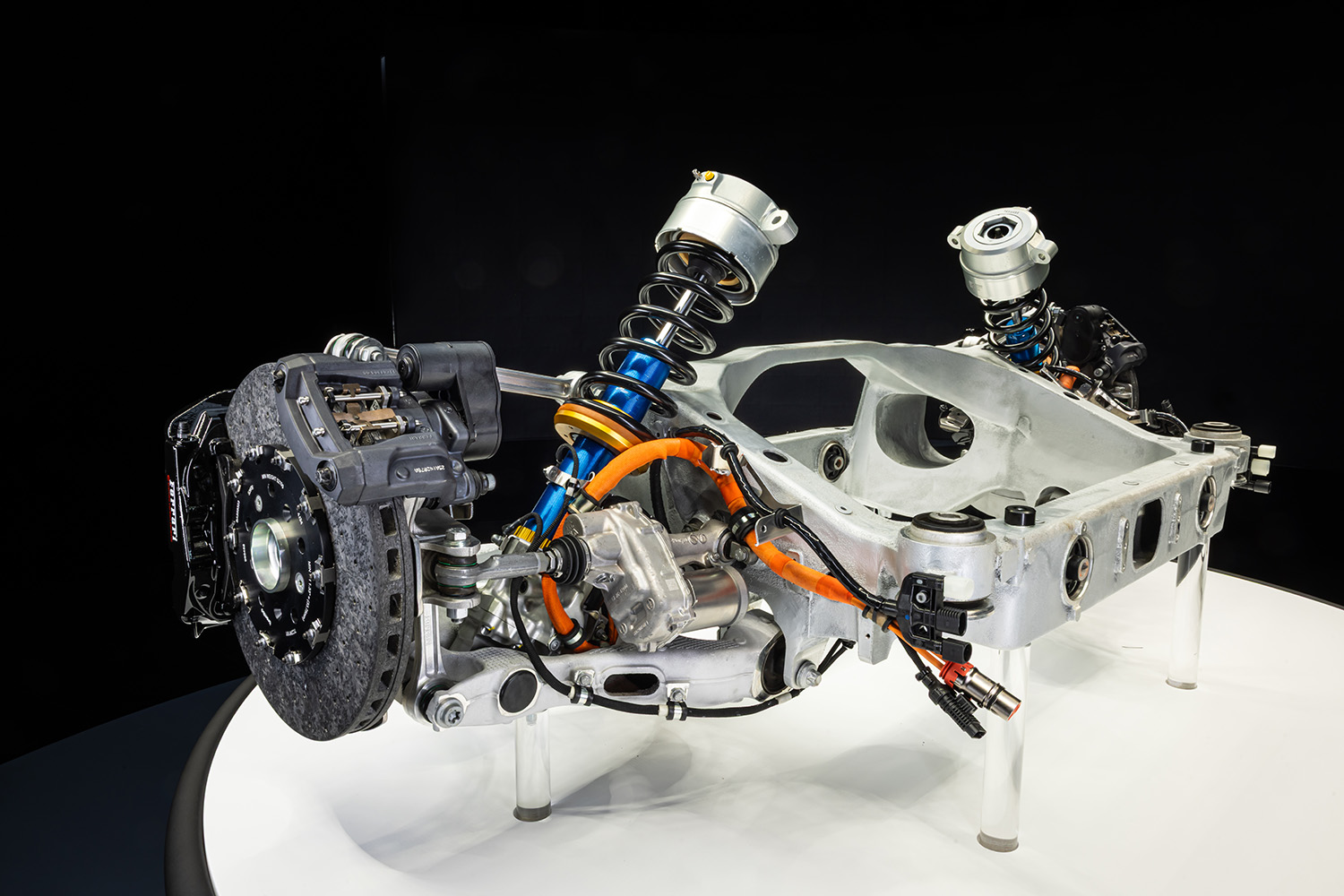 フェラーリのEVプラットフォーム「エレットリカ」のサスペンション