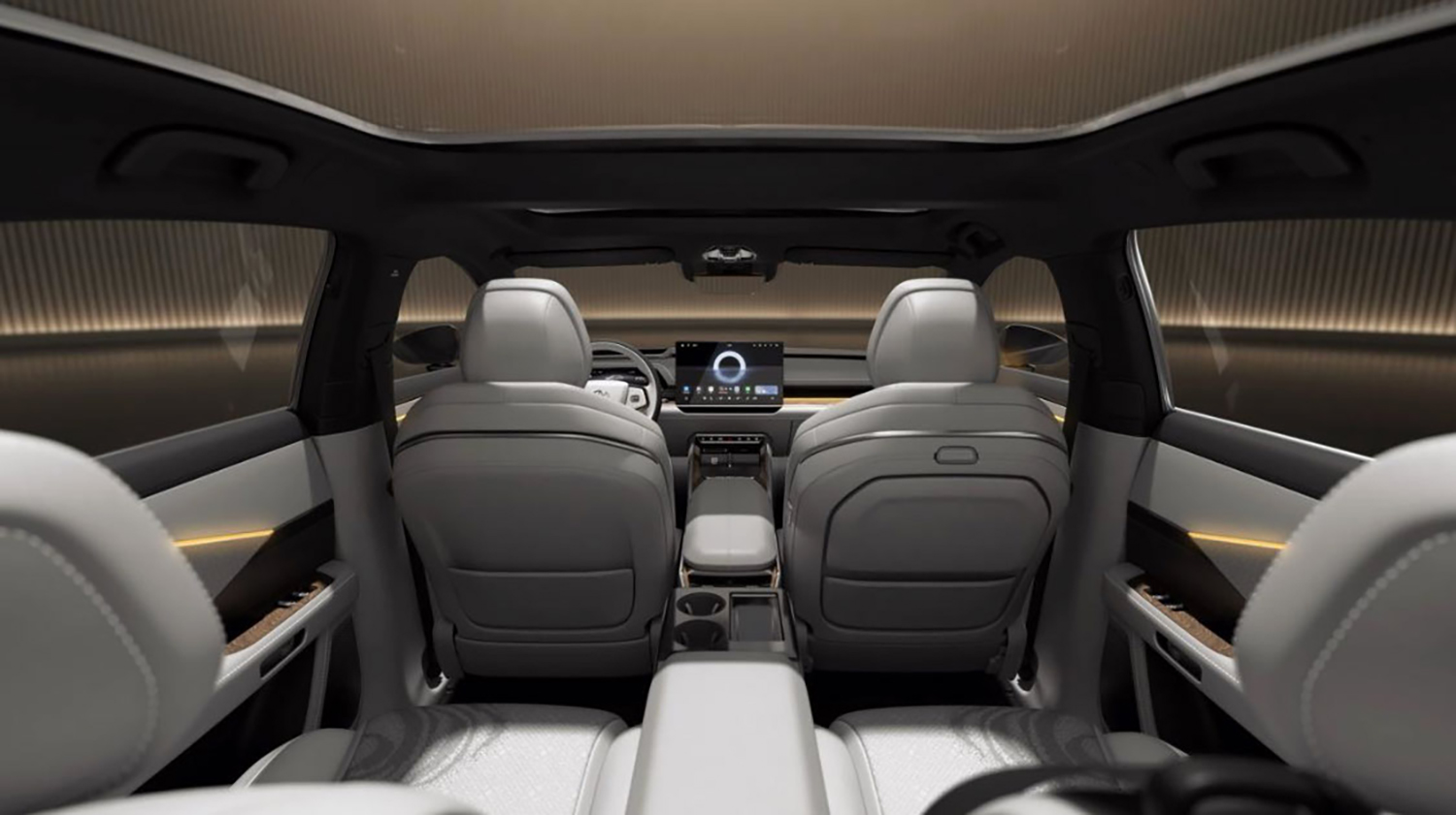 トヨタ bZ7の車内