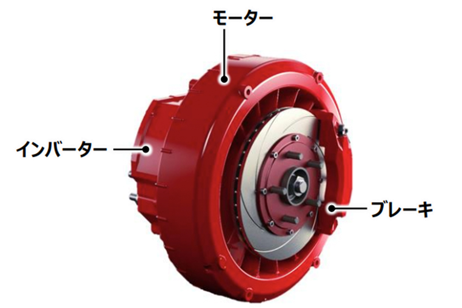 アステモのインホイールモーター