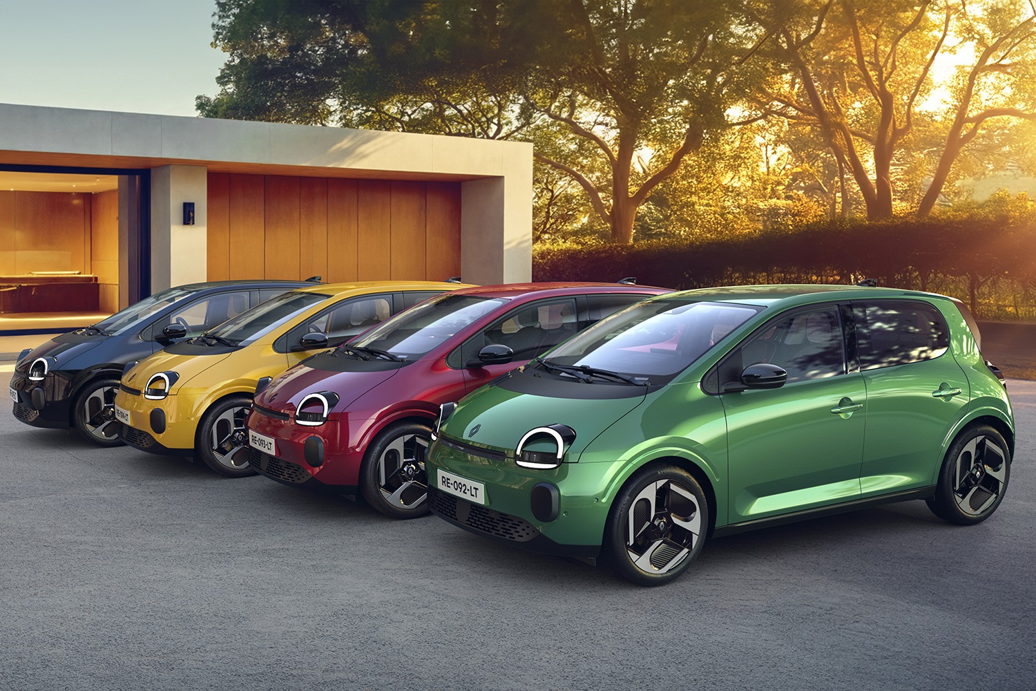 ルノー・トゥインゴE−Techエレクトリックのカラーバリエーション