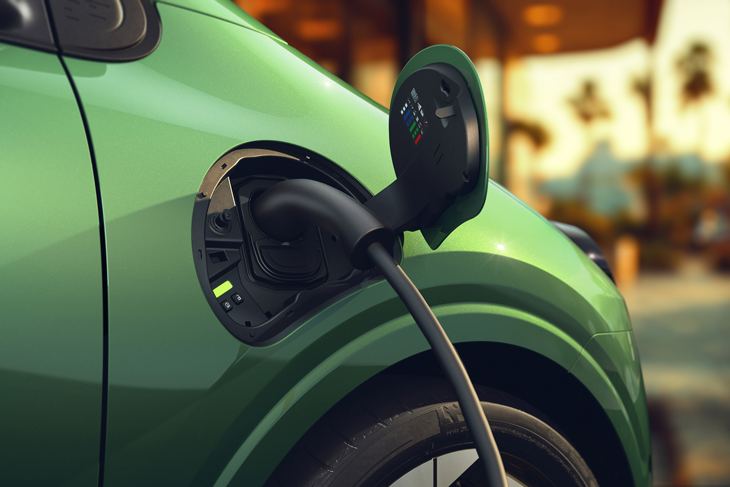 ルノー・トゥインゴE−Techエレクトリックの充電