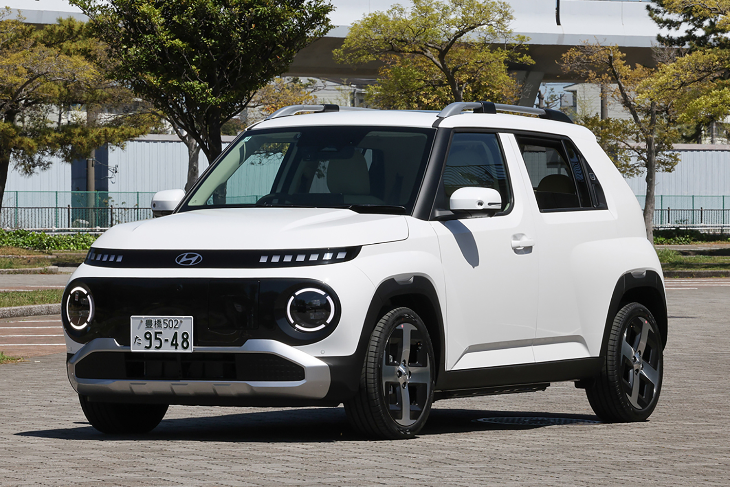 ヒョンデ・インスターのフロントスタイリング