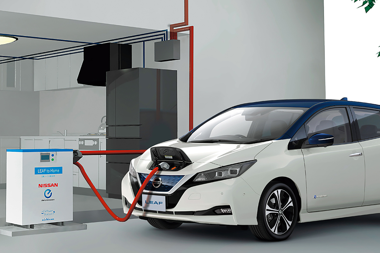 日産リーフによるV2H